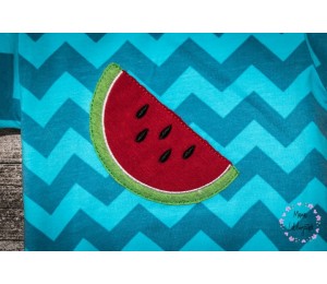 Stickdatei - Wassermelone Fransenappli